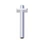 Horus Naja Contemporary Collection - Ceiling Arm + Square Design Flange - Chrome 92.570-CH