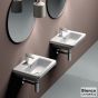 Νιπτήρας Πορσελάνης City 50x40 (1 οπή) Bianco Ceramica White MCITY83-300