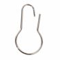 Curtain Hooks 12pcs metal κρίκοι κουρτίνας μπάνιου MRShome MRS44002L