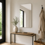 Καθρέπτης με Στρογγυλεμένες Γωνίες 90x60cm MRShome MRS4601002