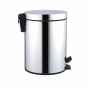 Κάδος Απορριμμάτων 5lt Inox Φ20x27cm MRShome  MRS4603030
