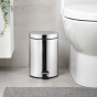 Κάδος Απορριμμάτων 5lt Inox Φ20x27cm MRShome  MRS4603030