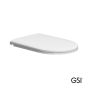 Κάλυμμα Λεκάνης Norm, Pura, Kube Slim Soft Close GSI White MS99C-300