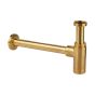 Σιφών Νιπτήρα Minimal AISI316 Inox PVD Brushed Gold N0262-211