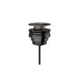Βαλβίδα Νιπτήρα clic-clac AISI316 Inox PVD Black Brushed N0338-411