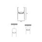 Orient - Μαγνητική Ράγα με Προφίλ 48V Λευκό Χρώμα Sun Light Orient-100PD