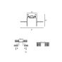 Orient - Μαγνητική Ράγα Χωνευτή 48V Λευκό Χρώμα Sun Light Orient-200RC