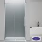 SLIDER 140 (137-140εκ) DEVON ELLI CLEAN-GLASS CHROME SLL140C-100
