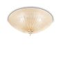 Φωτιστικό Οροφής SHELL PL6 Διάφανο Ideal Lux 008622