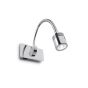 Απλίκα DYNAMO AP Χρώμιο Ideal Lux 031460