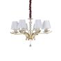 Κρεμαστό Φωτιστικό PEGASO SP8 Λευκό Ideal Lux 059242
