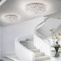 Φωτιστικό Οροφής KING PL9 Χρώμιο Ideal Lux 073255
