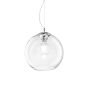 Κρεμαστό Φωτιστικό NEMO SP1 D30 FUME' Ideal Lux 094236