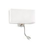 Απλίκα HOTEL AP2 CANVAS Ideal Lux 103204