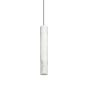 Κρεμαστό Φωτιστικό LOOK SP1 ROUND D60 H400 Μαύρο Ideal Lux 104928