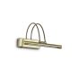 Απλίκα BOW AP D26 Ορείχαλκος Ideal Lux 121154