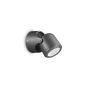 Απλίκα XENO AP1 Μαύρο Ideal Lux 129464