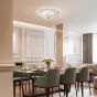 Φωτιστικό Οροφής SHELL PL6 AMBRA Ideal Lux 140193