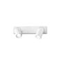 Απλίκα RUDY AP2 ROUND Μαύρο Ideal Lux 229034
