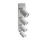 Φωτιστικό Οροφής RUDY PL4 ROUND Λευκό Ideal Lux 229089