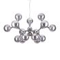 Κρεμαστό Φωτιστικό NODI SP15 Ορείχαλκος Ideal Lux 241012