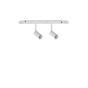 Γραμμικό Σύστημα Φωτισμού EGO SPOT DOUBLE 05W 3000K ON-OFF NE Ideal Lux 257624