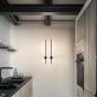 Απλίκα ESSENCE AP ROUND D075 LUCE IND. Μαύρο 3000K Ideal Lux 265643