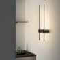 Απλίκα ESSENCE AP ROUND D075 LUCE IND. Μαύρο 3000K Ideal Lux 265643