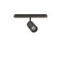Γραμμικό Σύστημα Φωτισμού EGO SPOT SINGLE 08W 3000K ON-OFF BI Ideal Lux 282985