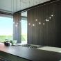 Κρεμαστό Φωτιστικό LUCCIOLA SP16 Ορείχαλκος Ideal Lux 284019