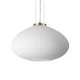 Κρεμαστό Φωτιστικό PLISSE' SP1 D45 Ορείχαλκος Ideal Lux 285191