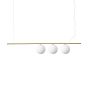 Κρεμαστό Φωτιστικό PERLINE SP3 Μαύρο Ideal Lux 307008