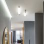 Φωτιστικό Οροφής BINOMIO PL2 Μαύρο Ideal Lux 310671