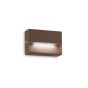 Απλίκα DEDRA AP SMALL Καφέ Ideal Lux 316895