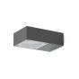 Απλίκα SIRIO AP1 Μαύρο Ideal Lux 318219