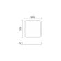ΠΛΑΦΟΝΙΕΡΑ LED 21W CCT Spotlight 3209