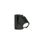 Απλίκα RUDY AP1 SQUARE Μαύρο Ideal Lux 321530
