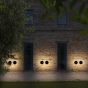 Απλίκα PUNTO AP D30 Καφέ Ideal Lux 328560