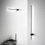 Απλίκα ESSENCE AP ROUND D115 LUCE IND. Μαύρο 2700K Ideal Lux 341019