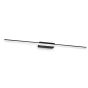 Απλίκα RIFLESSO AP D82 Μαύρο Ideal Lux 345147