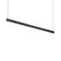 Γραμμικό Σύστημα Φωτισμού STEEL SP2 D09 BI-EMISSION WIDE 3000K Μαύρο Ideal Lux 348384