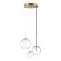 Κρεμαστό Φωτιστικό EQUINOXE SP3 FUME' SFUMATO Ideal Lux 364834