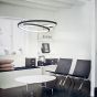 Κρεμαστό Φωτιστικό OZ SP D100 ON-OFF Ορείχαλκος 3000K Ideal Lux 364926