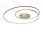Φωτιστικό Οροφής OZ PL D100 ON-OFF Ορείχαλκος 3000K Ideal Lux 365022