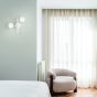 Απλίκα ATLAS AP2 Χρυσό Ideal Lux 365084
