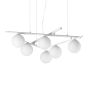 Κρεμαστό Φωτιστικό ATLAS SP6 Χρυσό Ideal Lux 365121