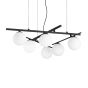 Κρεμαστό Φωτιστικό ATLAS SP6 Χρυσό Ideal Lux 365121
