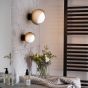 Απλίκα BLOOM AP1 D12 Ορείχαλκος Ideal Lux 366531