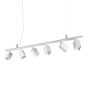 Κρεμαστό Φωτιστικό DYNAMITE SP6 SQUARE Λευκό Ideal Lux 367460