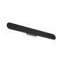 Απλίκα ZIG ZAG AP D76 ROUND Μαύρο 3000K Ideal Lux 369556